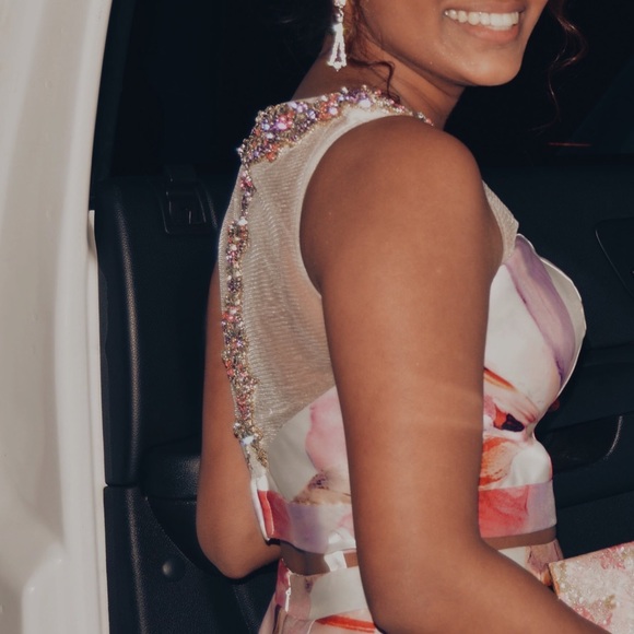 Two-Piece Prom Dress - Picture 3 of 4